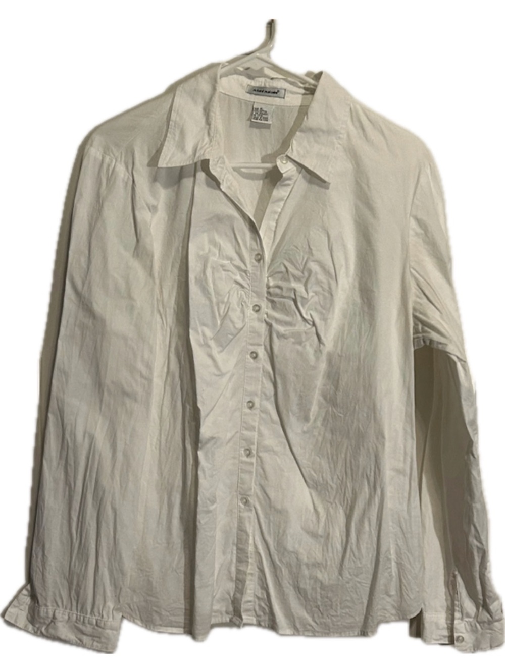 richard malcolm irish cotton-spandex blend button down Shirt 3/4 Sleeve XL